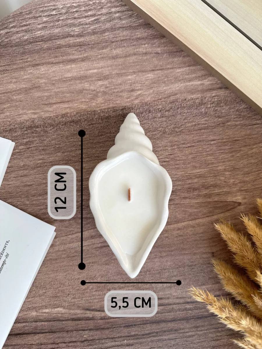 Handmade Scented Candle — Citrus Bloom (Orange Zest & Jasmine Petals)