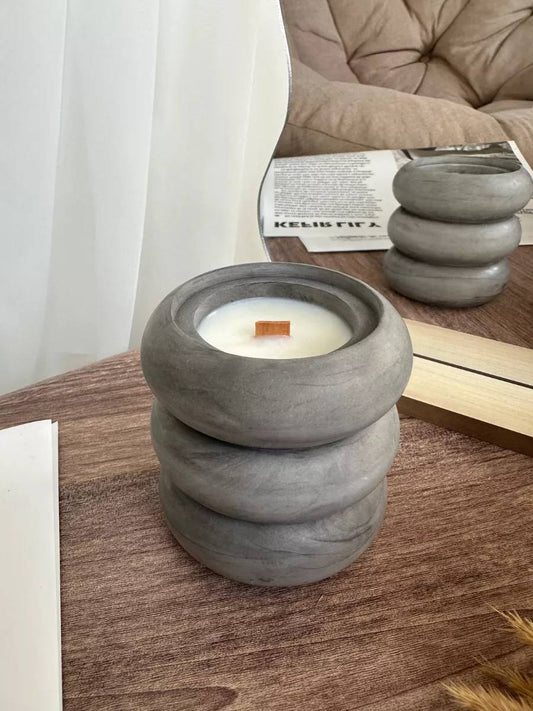 Handmade Scented Candle — Wild Fig & Honey (Fig, Honey & Green Leaves)
